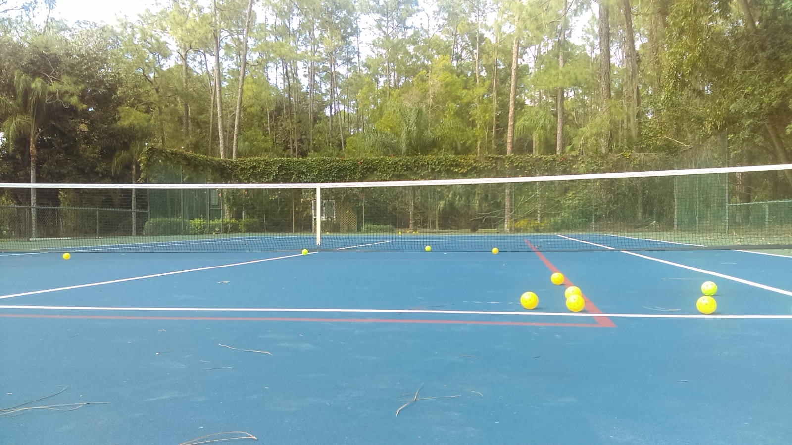 Representative outdoor tennis court image for Melbourne Park, Vancouver