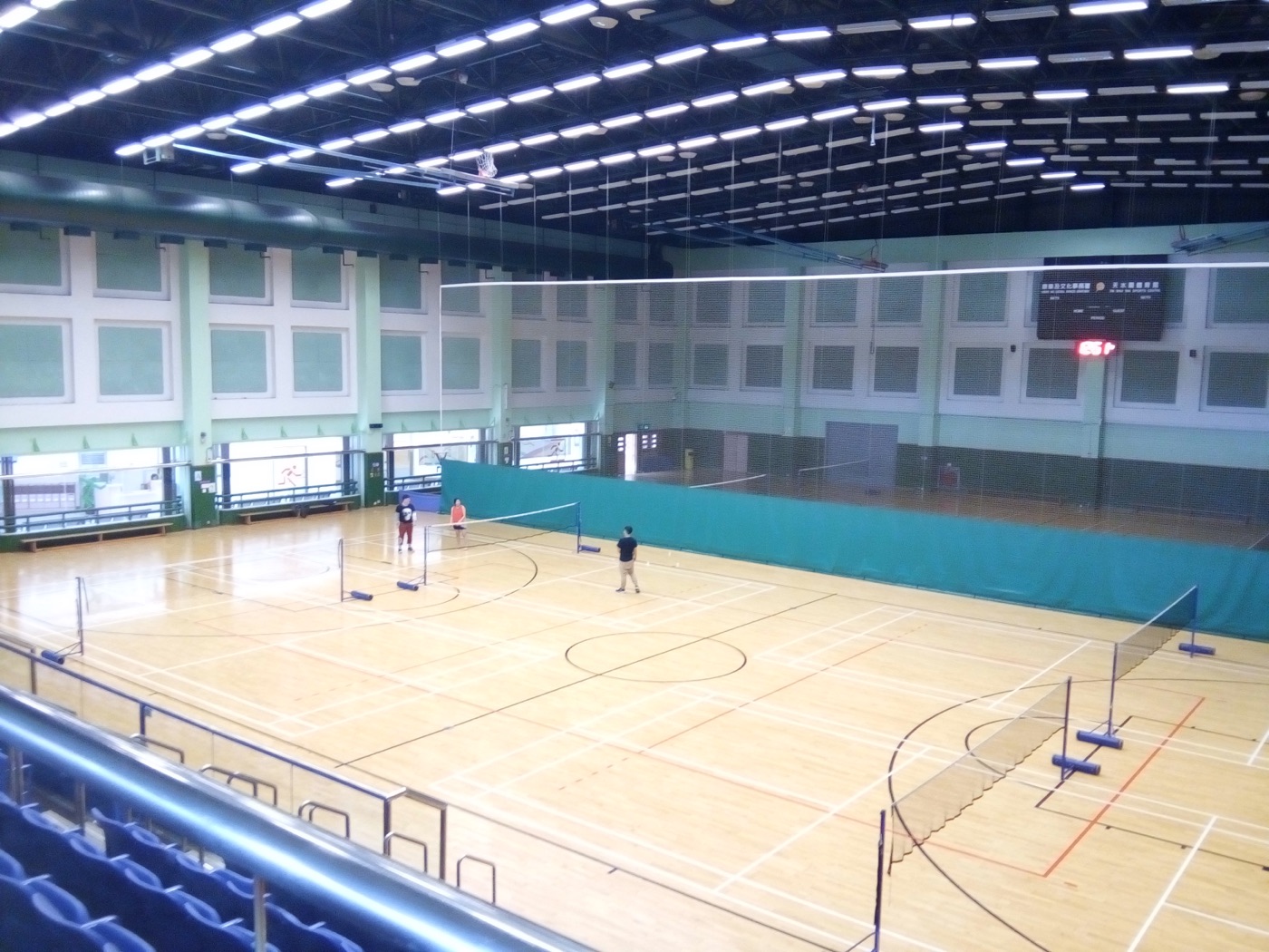 Indoor pickleball court setting — representative view for Silver Threads Service, Victoria