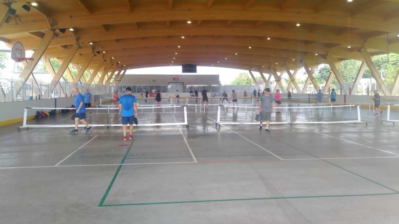 Outdoor pickleball court setting — representative view for Hampton Courts, Victoria