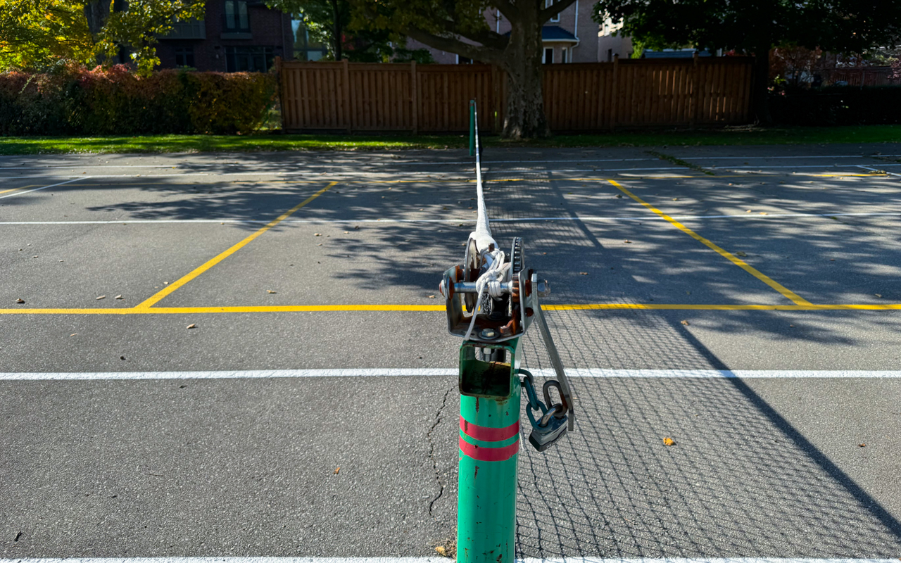 Outdoor pickleball courts at Glen Park — City of Toronto park facility