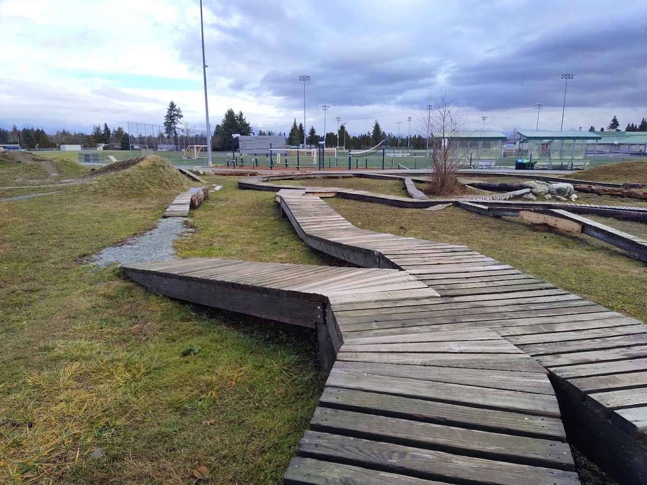 Aldergrove Athletic Park, Langley Township — additional view via Google Maps