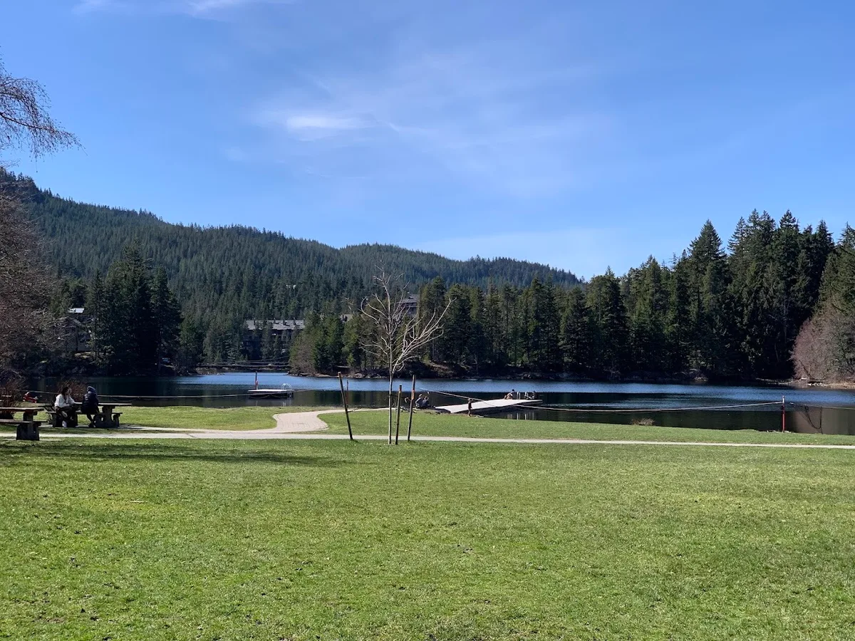 Alpha Lake Park, Whistler — photo via Google Maps