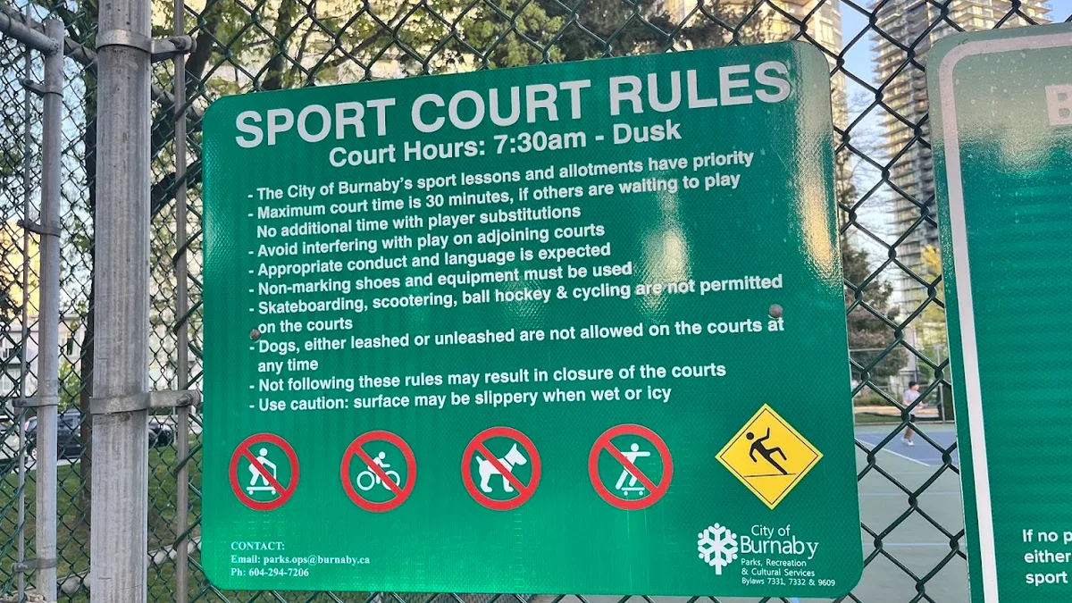 Bonsor Park Courts, Burnaby — photo via Google Maps