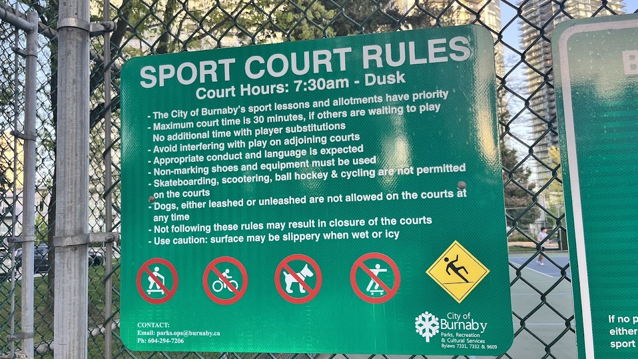 Bonsor Park Courts, Burnaby — photo via Google Maps