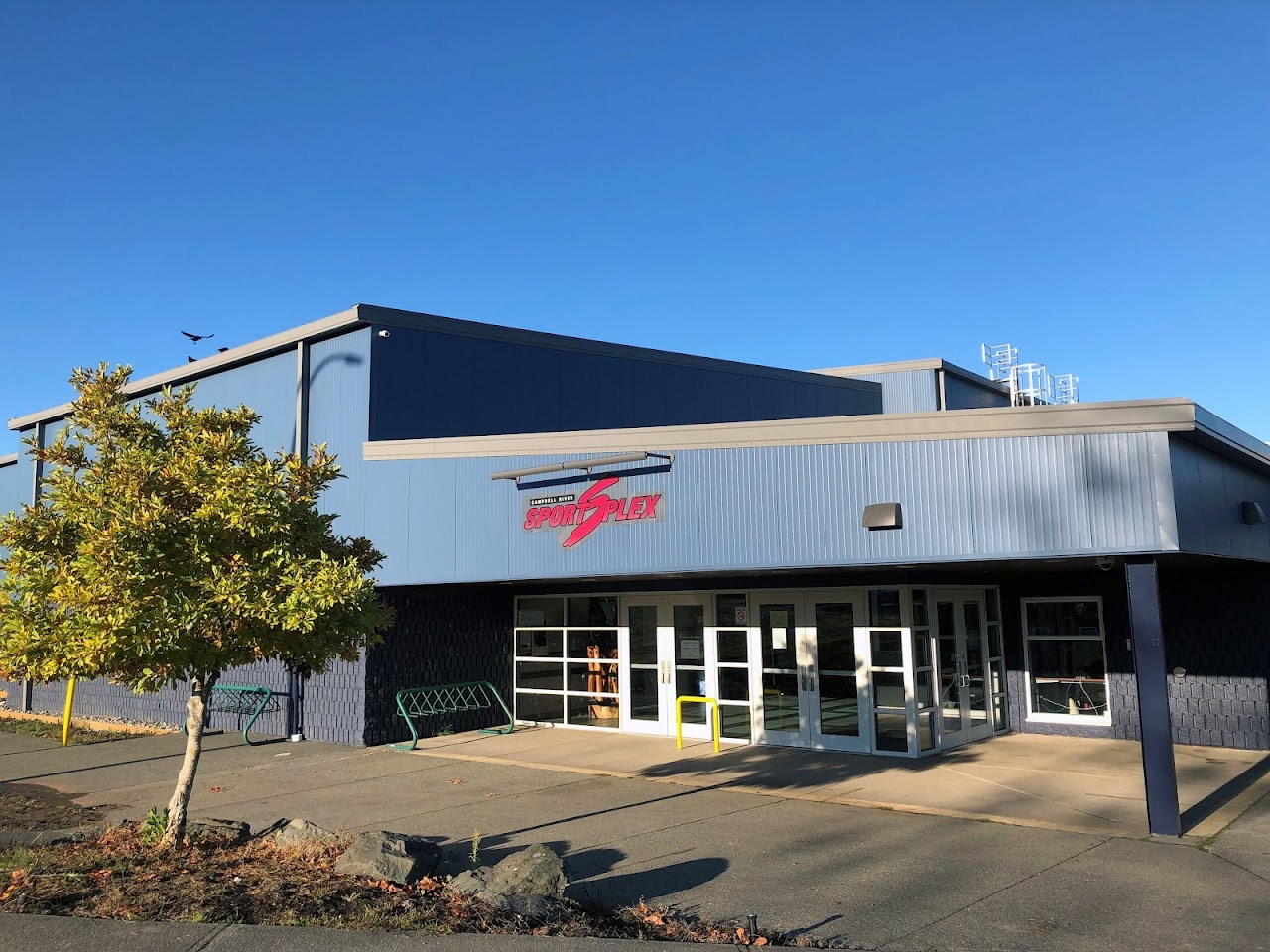 Campbell River Sportsplex, Campbell River — additional view via Google Maps