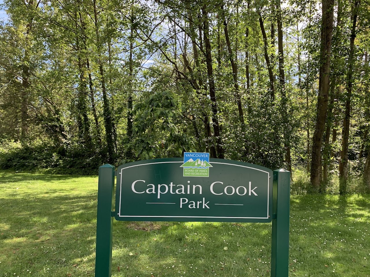 Captain Cook Park, Vancouver — photo via Google Maps