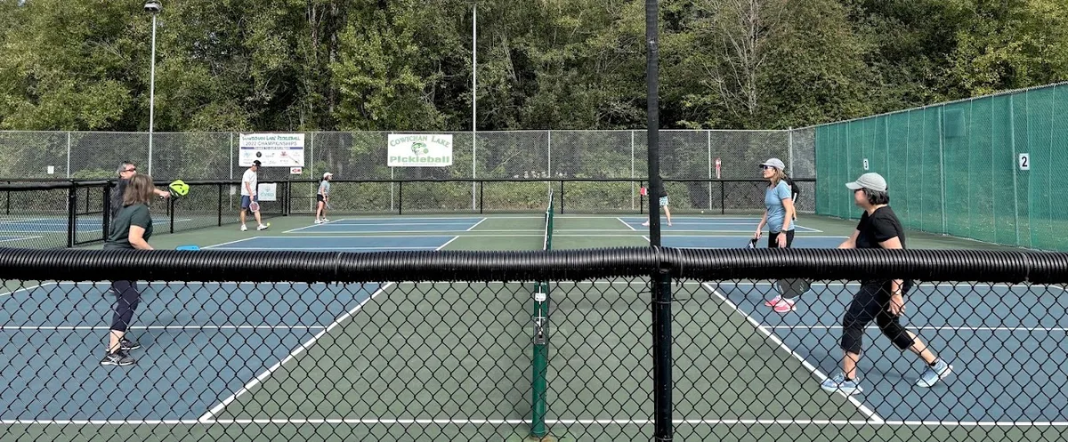 Cowichan Lake Pickleball Courts, Lake Cowichan — photo via Google Maps