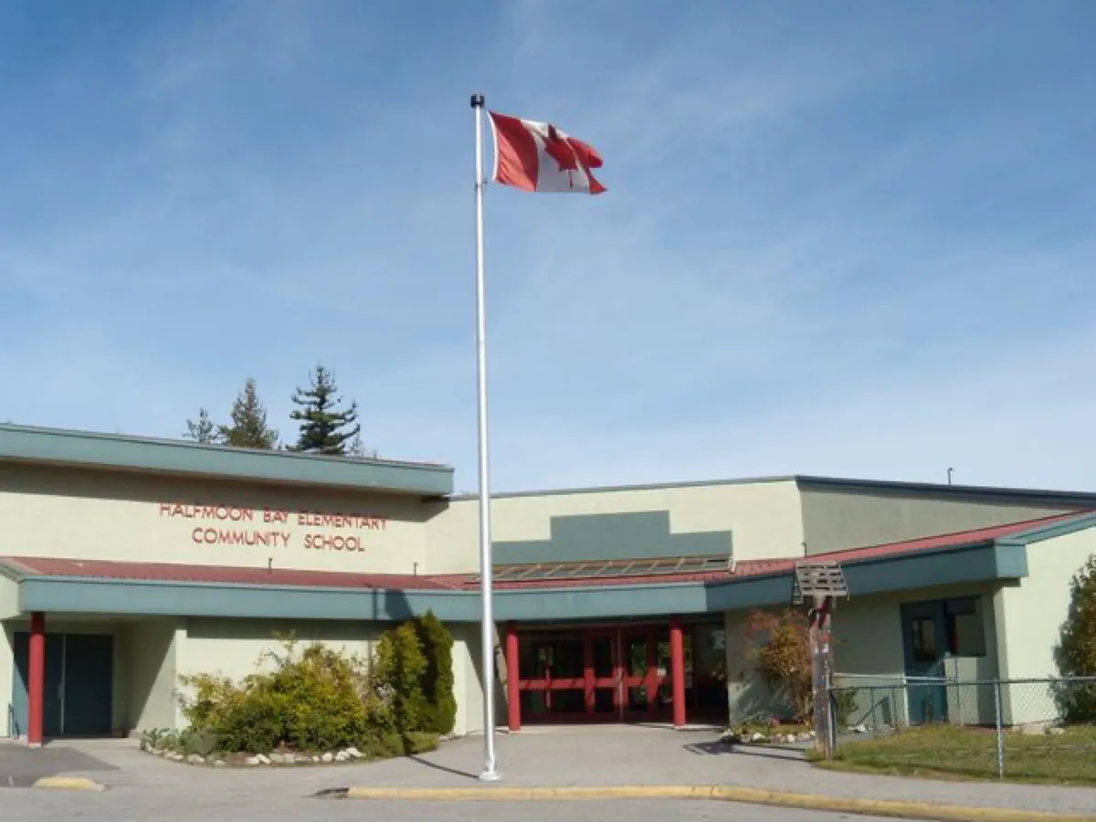 Halfmoon Bay Elementary School, Halfmoon Bay — photo via Google Maps