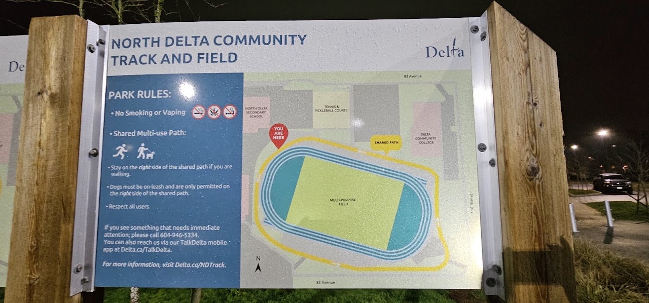North Delta Secondary, Delta — additional view via Google Maps