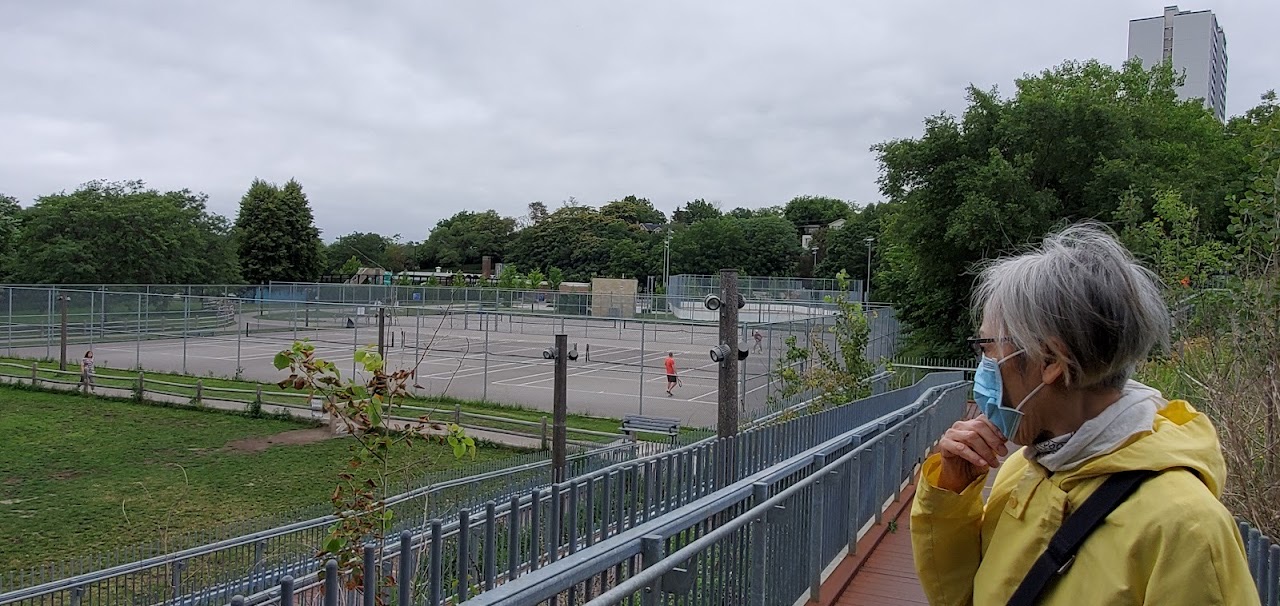 Players on the Riverdale Park East courts, Toronto — photo via Google Maps