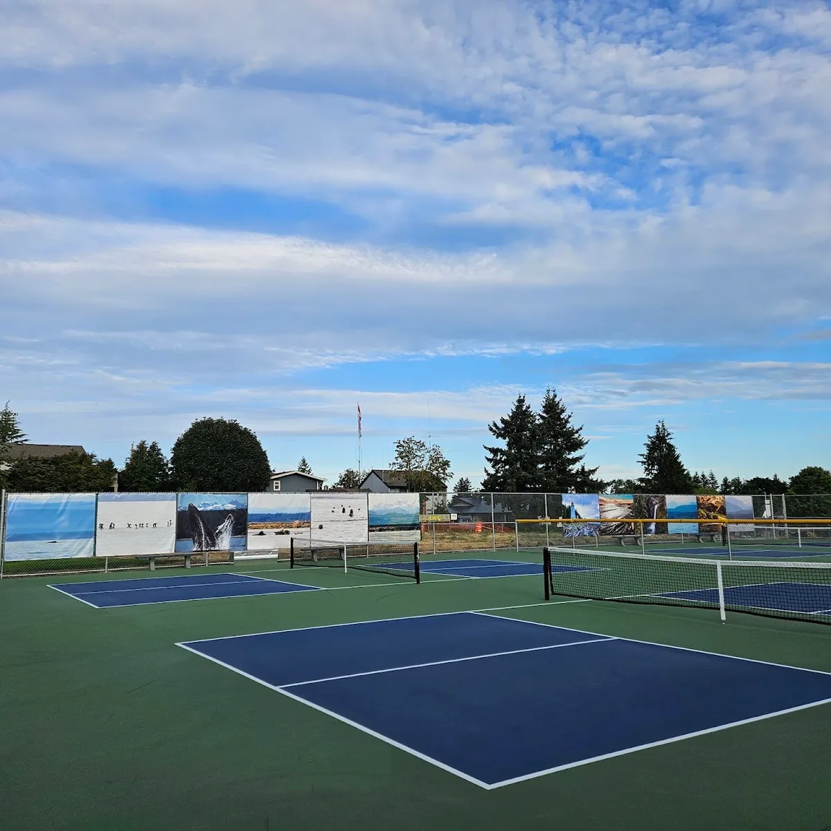 Robron Park Pickleball Courts, Campbell River — photo via Google Maps