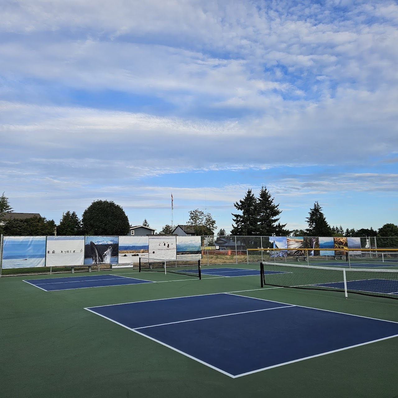 Robron Park Pickleball Courts, Campbell River — photo via Google Maps