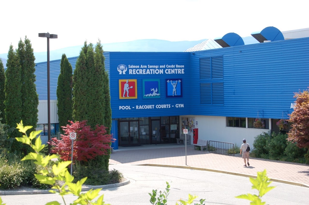 Salmon Arm Recreation Center, Salmon Arm — photo via Google Maps