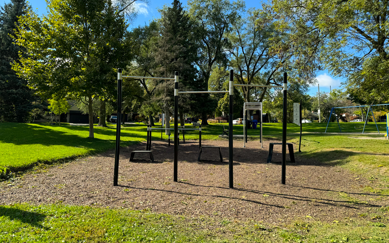 Pickleball play at Humber Valley Park, Toronto (1)