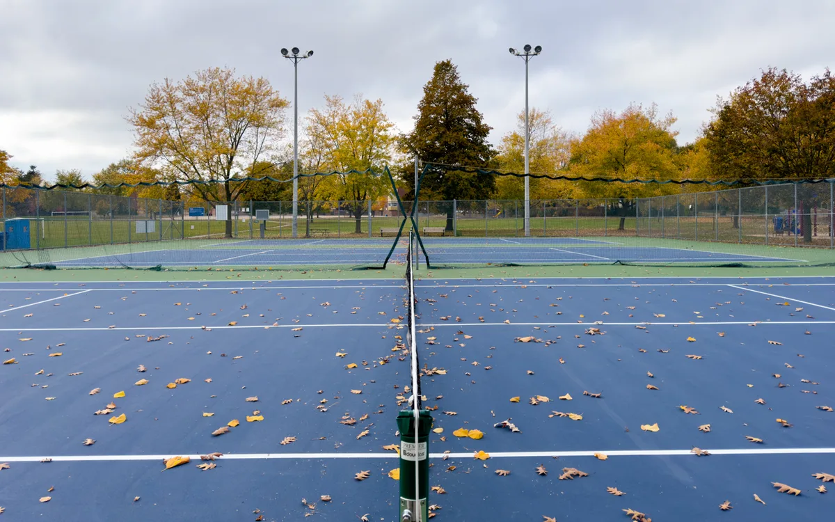 Outdoor pickleball courts at Lillian Park — City of Toronto park facility