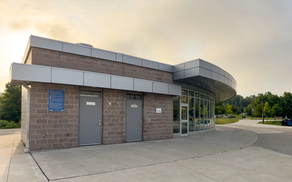 Outdoor pickleball courts at McCowan District Park — City of Toronto park facility