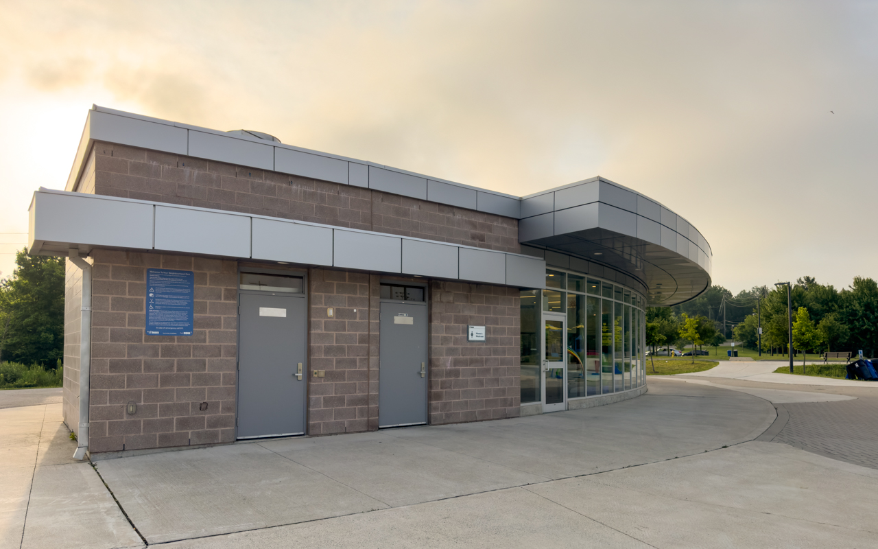 Outdoor pickleball courts at McCowan District Park — City of Toronto park facility