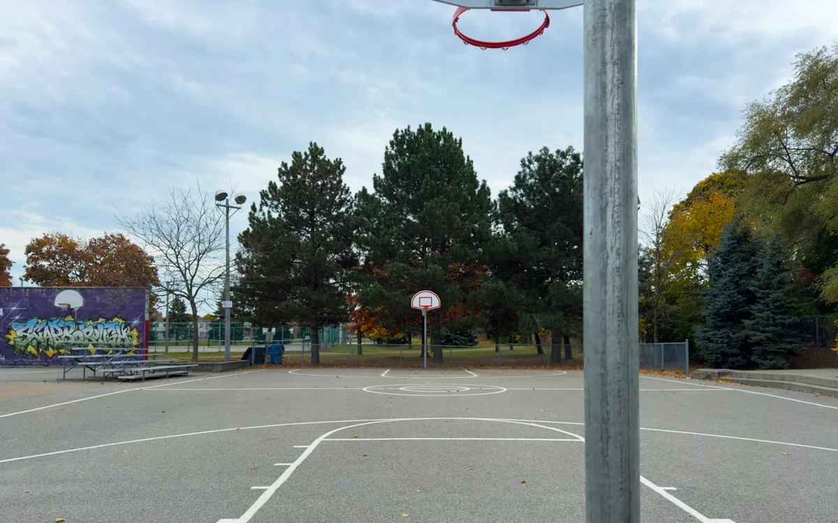 Outdoor pickleball courts at McGregor Park — City of Toronto park facility