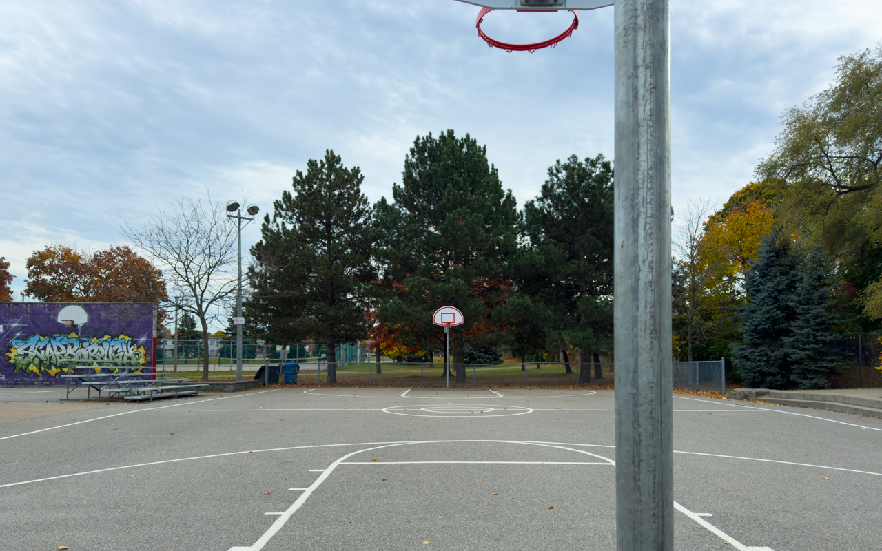 Outdoor pickleball courts at McGregor Park — City of Toronto park facility