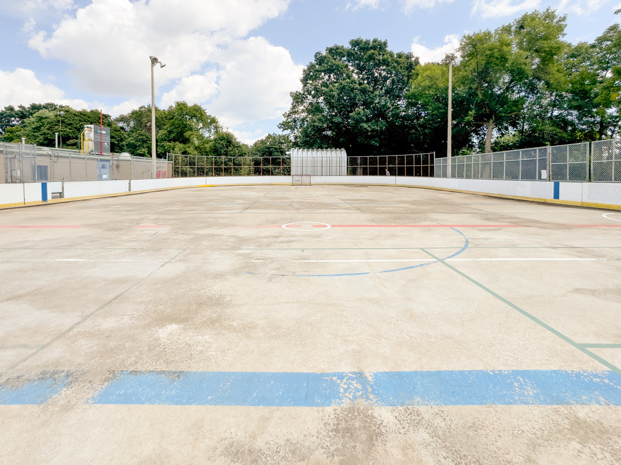 Pickleball play at Monarch Park, Toronto (1)