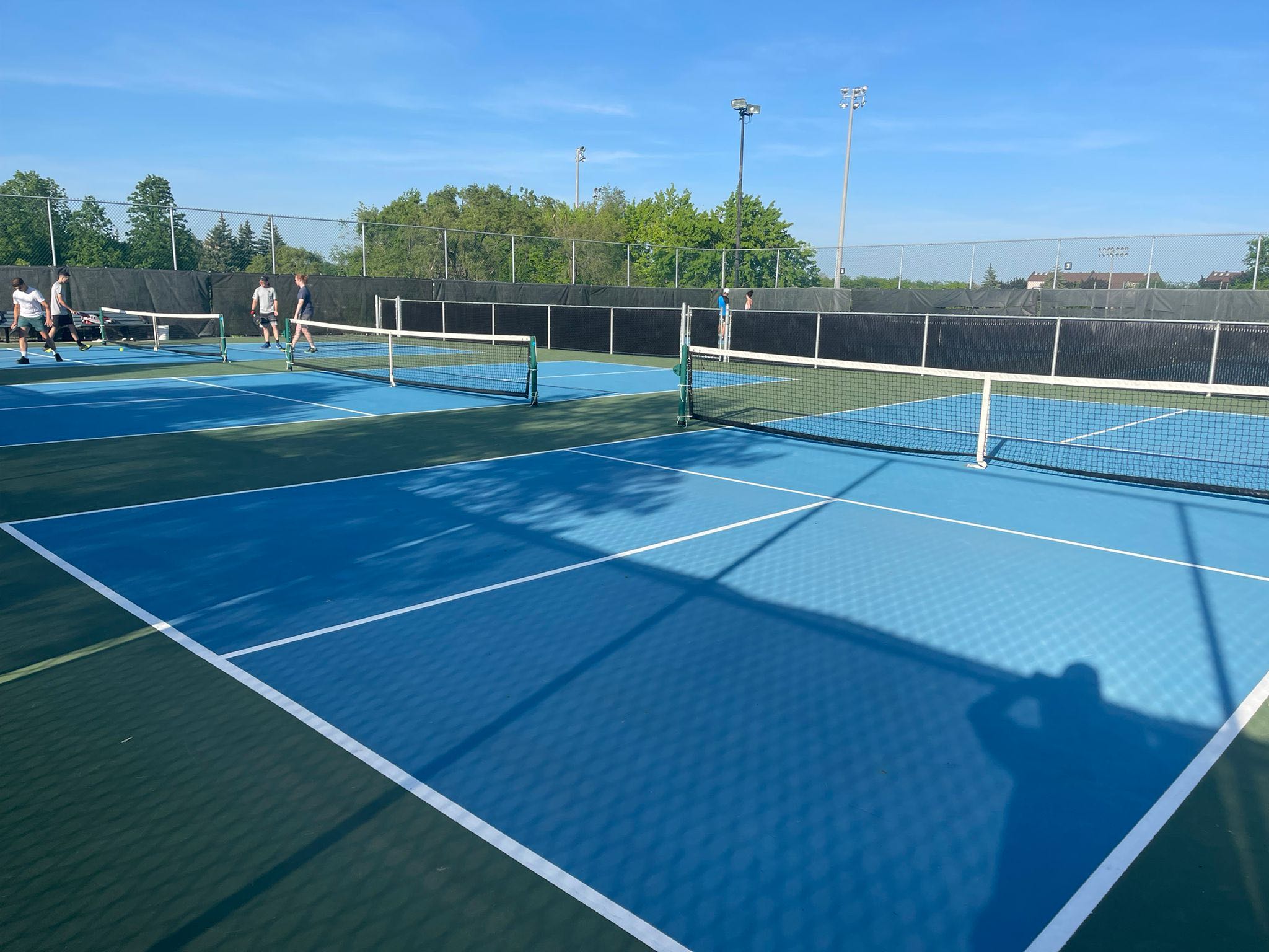 Parc Giuseppe-Garibaldi outdoor pickleball courts — court photo