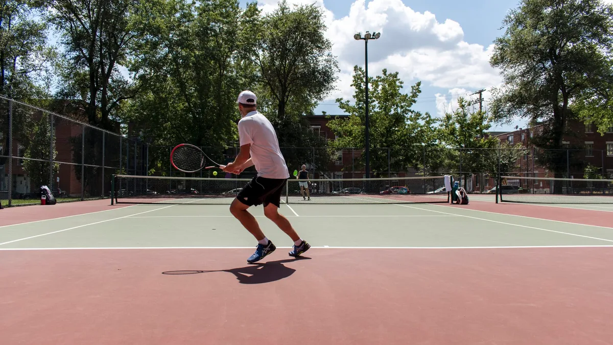 Parc Médéric-Martin tennis courts — City of Montreal facility photo