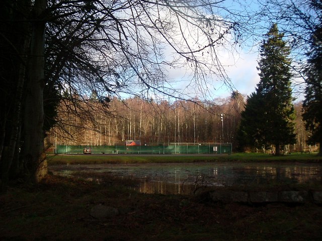 Bilberry Park — outdoor tennis court (generic stock photo)