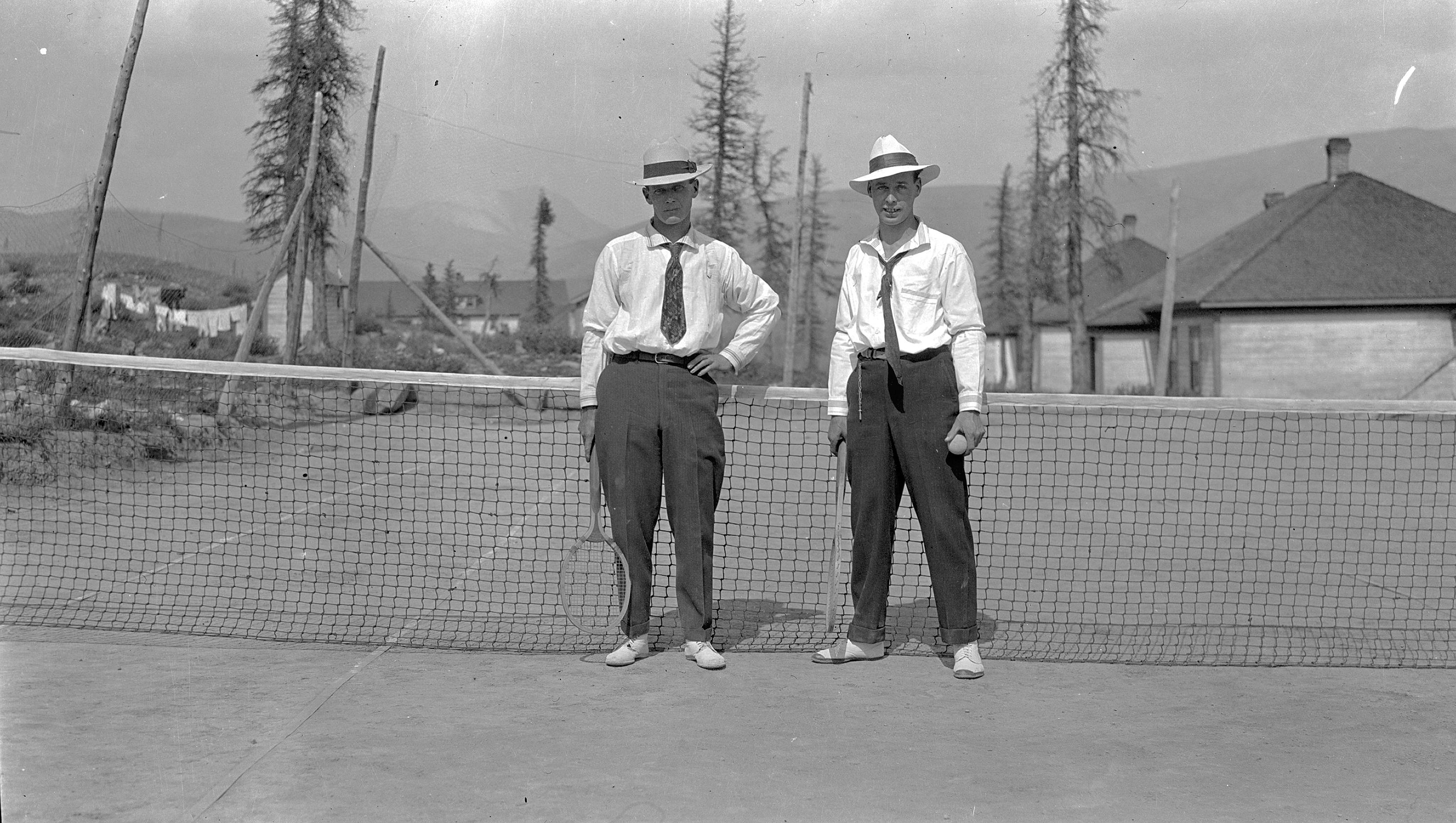 Dr. John Hopps Park — outdoor tennis court (generic stock photo)