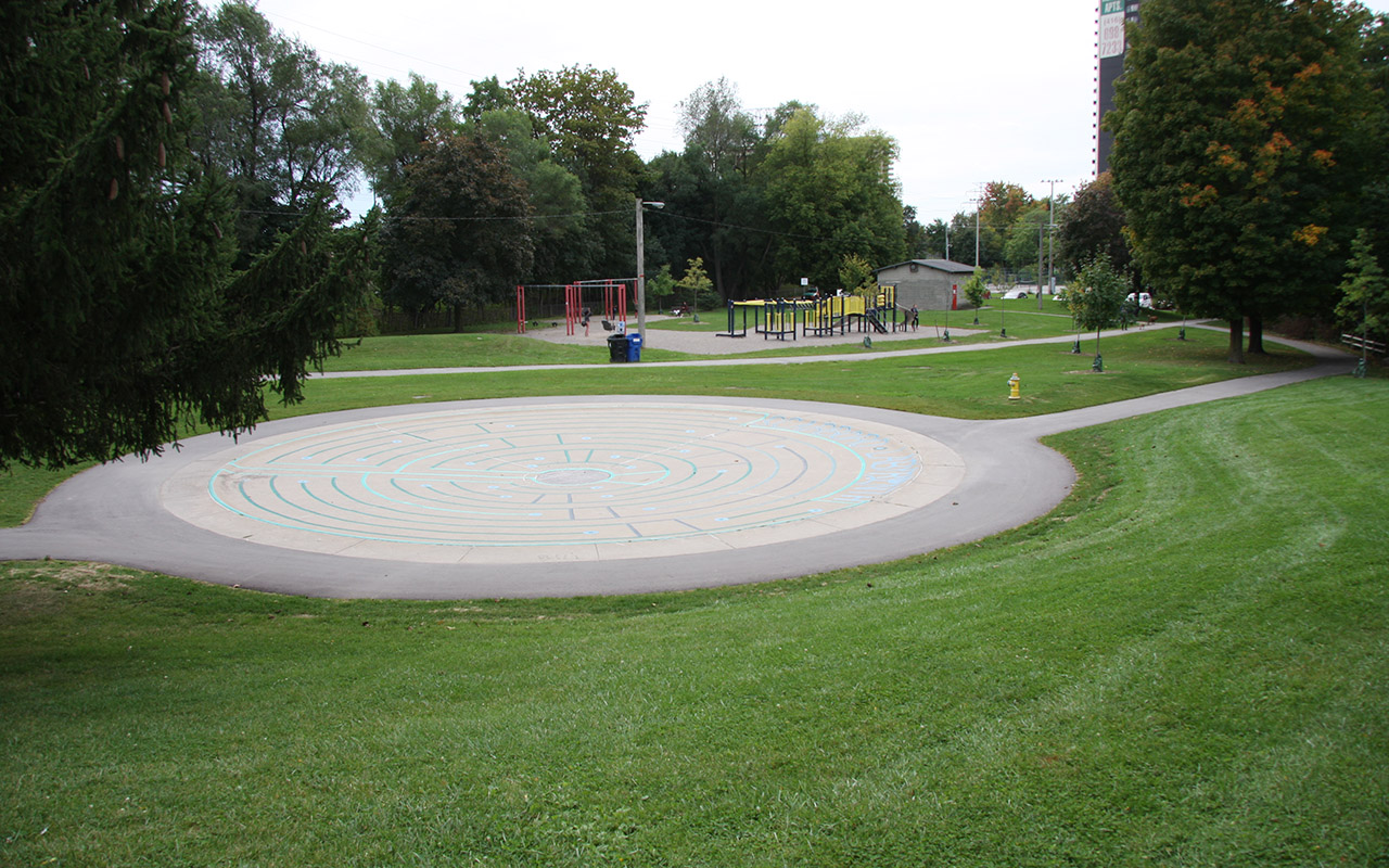 Outdoor pickleball courts at Prairie Drive Park — City of Toronto park facility