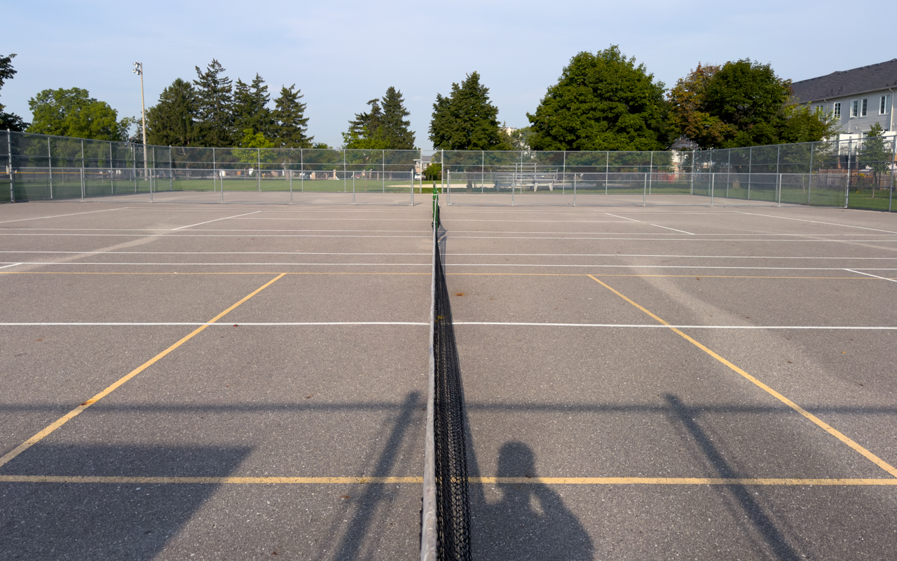 Pickleball play at Sentinel Park, Toronto (1)