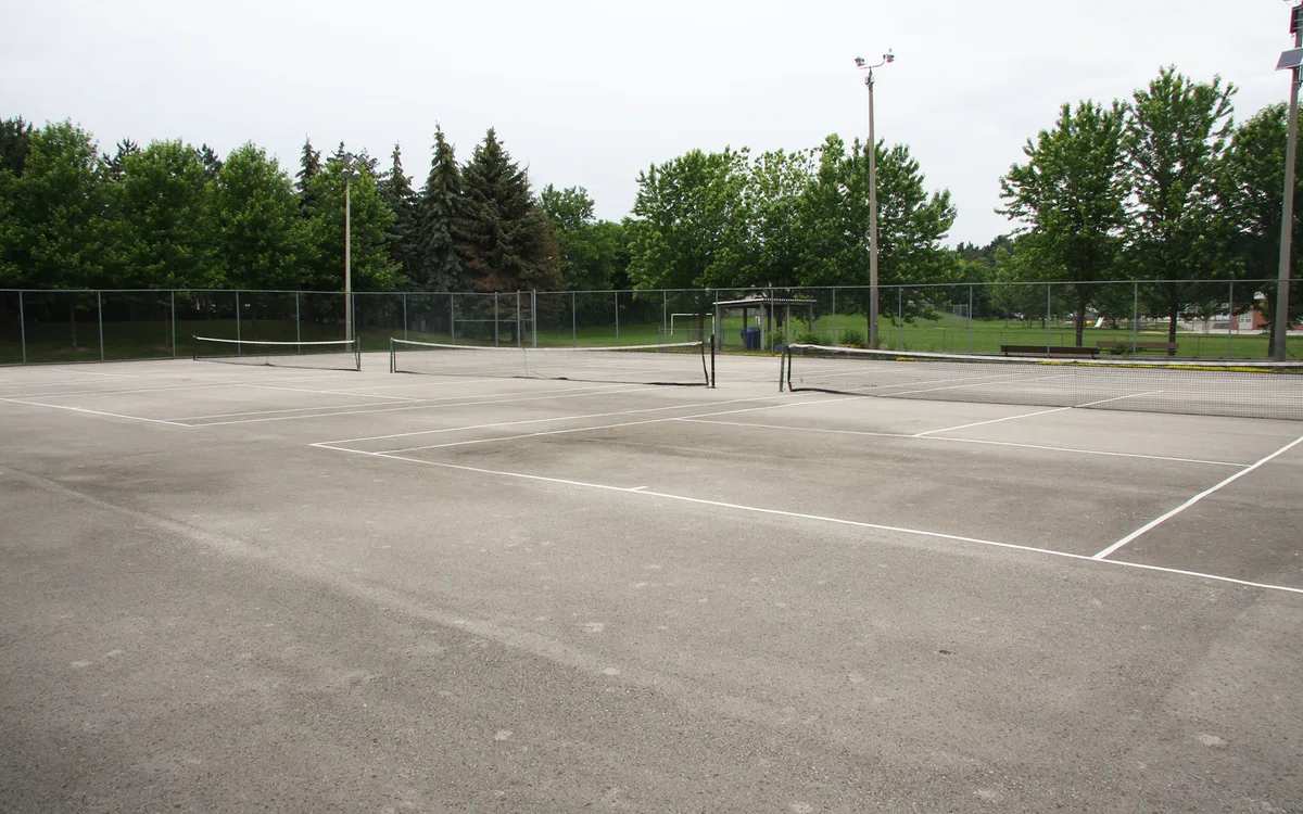 Outdoor pickleball courts at Westmount Park — City of Toronto park facility