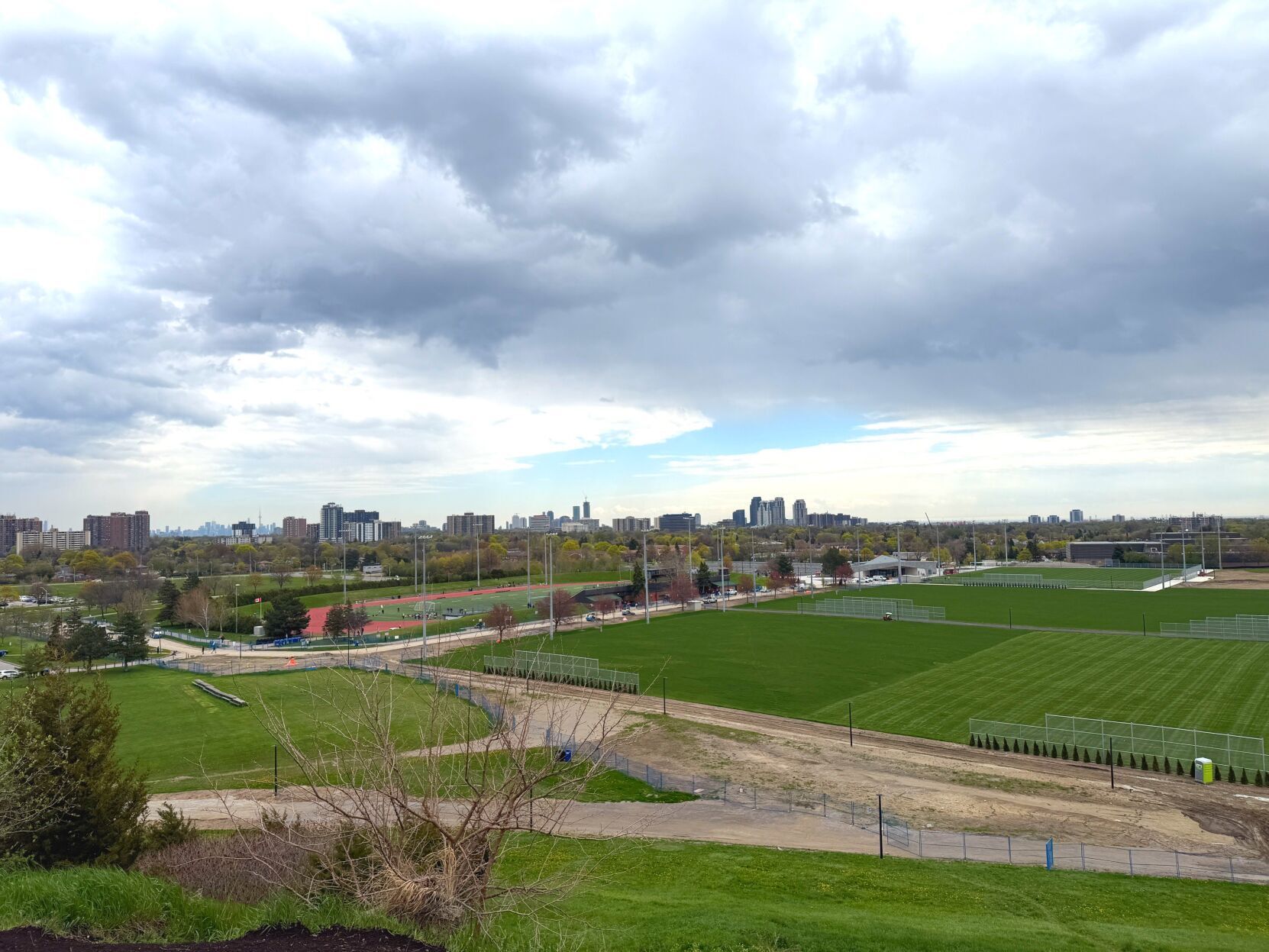 Centennial Park West and East sports hubs